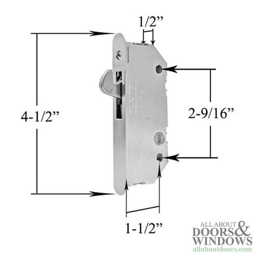 Lock Compatible With Andersen Sliding Door Lock Pre Reachout Sliding Door Lock For 2 and 3 Panel Sliding Doors - Lock Compatible With Andersen Sliding Door Lock Pre Reachout Sliding Door Lock For 2 and 3 Panel Sliding Doors