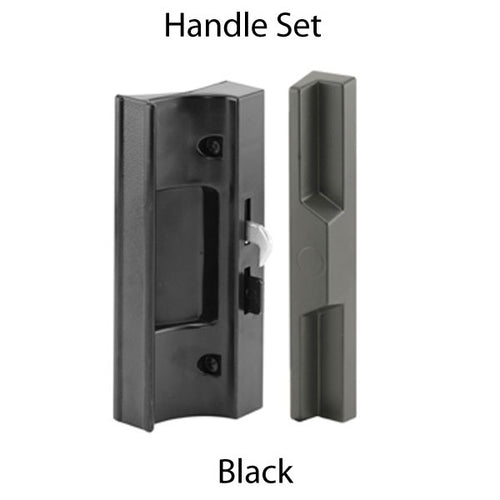 Sliding Patio Door Handleset Black Plastic Handle Set For Sliding Patio Doors - Sliding Patio Door Handleset Black Plastic Handle Set For Sliding Patio Doors
