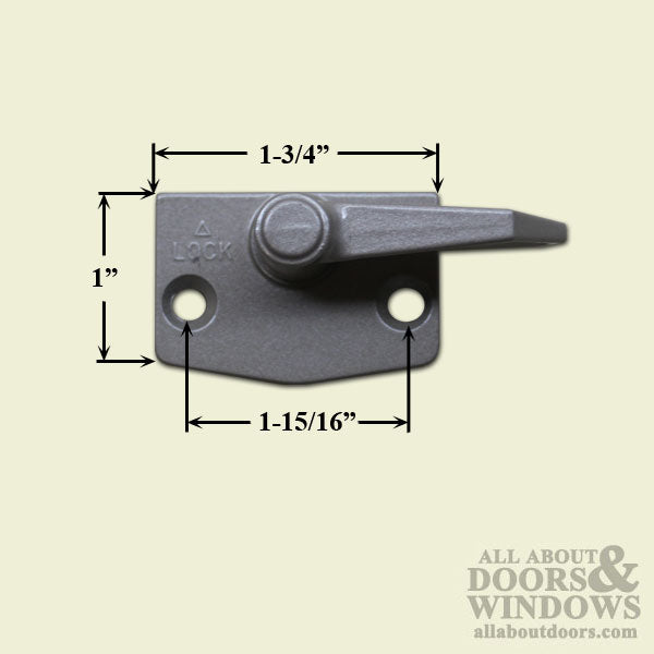 Pella Sash Lock Double Hung Window Lock - Pella Sash Lock Double Hung Window Lock