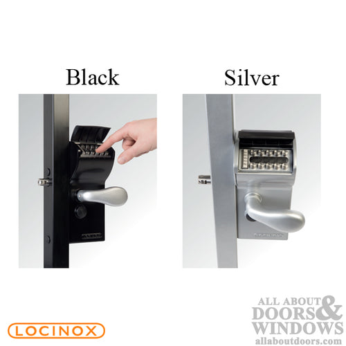 Locinox Free Vinci Surface-Mounted Mechanical Code Lock with Free Exit for Gates - Locinox Free Vinci Surface-Mounted Mechanical Code Lock with Free Exit for Gates