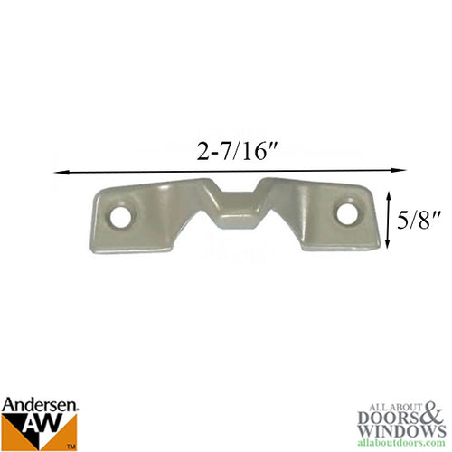 Andersen Keeper Only  With Cut Out for Grille - Stone - Andersen Keeper Only  With Cut Out for Grille - Stone