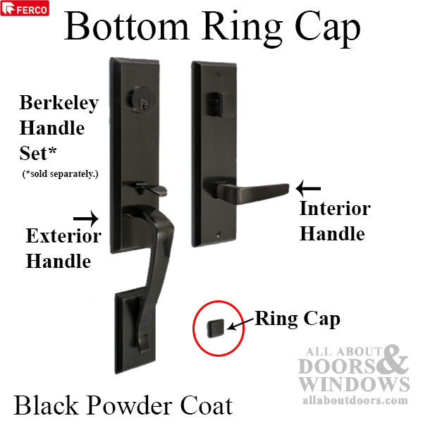 Bottom Ring Cap for Berkeley Handle Sets - Bottom Ring Cap for Berkeley Handle Sets