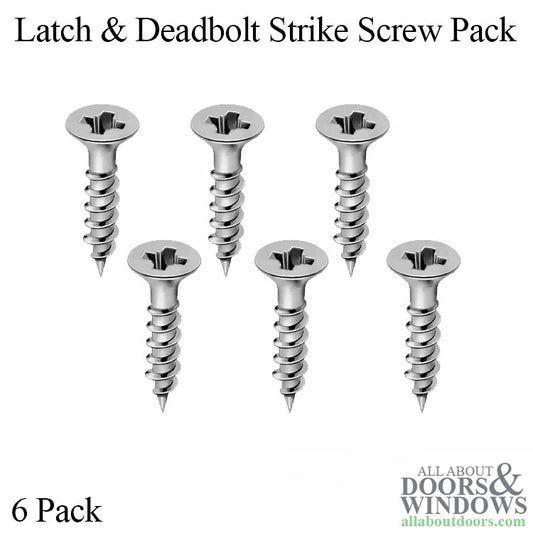 Screws For Latch and Deadbolt Strike - Dark Bronze PC