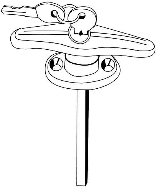 T-Handle - Chrome - 2 In Shaft - T-Handle - Chrome - 2 In Shaft