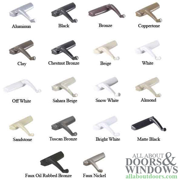 Truth Encore Window Operator Tango Folding Handle with Cover Left Hand Opener - Truth Encore Window Operator Tango Folding Handle with Cover Left Hand Opener