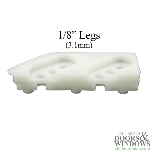 Truth Multipoint Window Lock Keeper Left Hand White - Truth Multipoint Window Lock Keeper Left Hand White