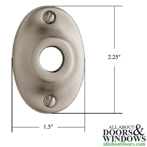 5014 Estate Passage Rose - Polished Brass - 5014 Estate Passage Rose - Polished Brass