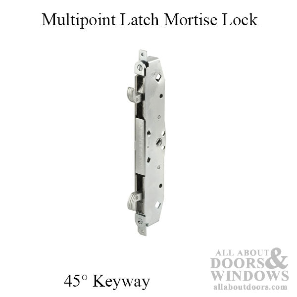 2 Point Mortise Lock - Sliding Patio Door, Generic Keyway - Steel - 2 Point Mortise Lock - Sliding Patio Door, Generic Keyway - Steel
