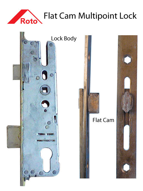 Roto 5 point Flat Cam Multipoint Lock, 35mm backset Discontinued See Replacement Options - Roto 5 point Flat Cam Multipoint Lock, 35mm backset Discontinued See Replacement Options