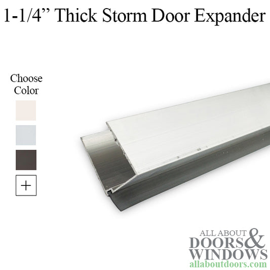 Expander, 1-1/4 thick  Storm Door