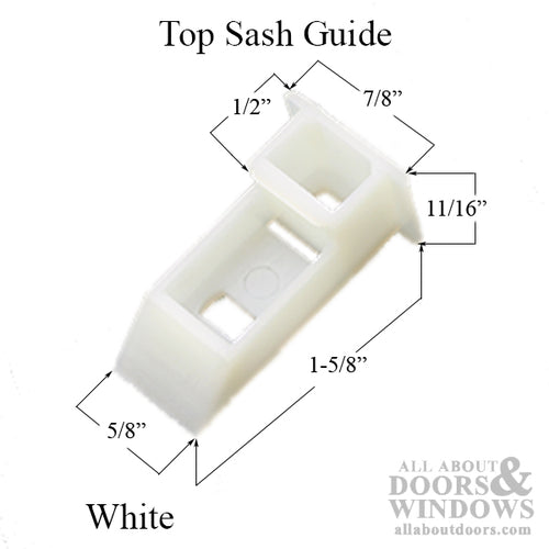 Top Sash Guide, 1-5/8