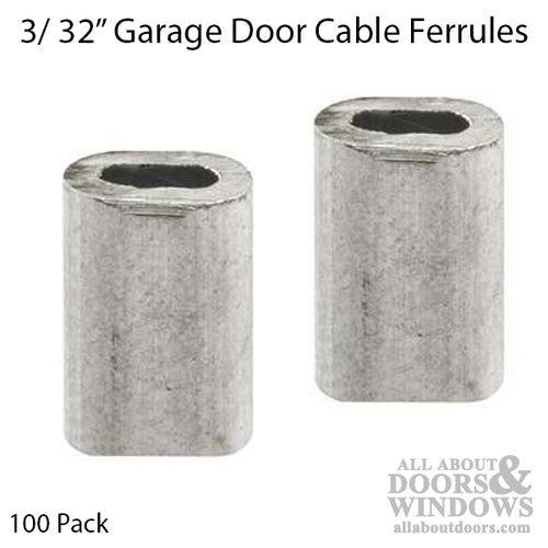 Cable Ferrules - Bulk - 3/32 Inch - 100 pcs - Cable Ferrules - Bulk - 3/32 Inch - 100 pcs