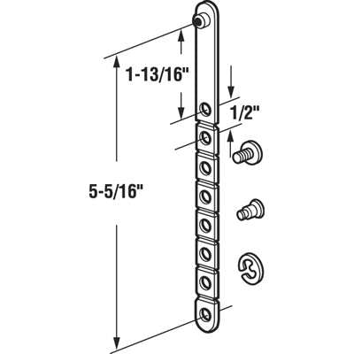 Link, jalousie/ Louver  Operator, Break-Away Link, Universal  5-5 - Link, jalousie/ Louver  Operator, Break-Away Link, Universal  5-5