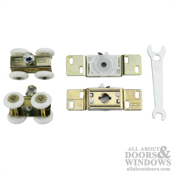 Stanley Pocket Door Hanger 4 Nylon Wheels 1 Inch Diameter - Stanley Pocket Door Hanger 4 Nylon Wheels 1 Inch Diameter