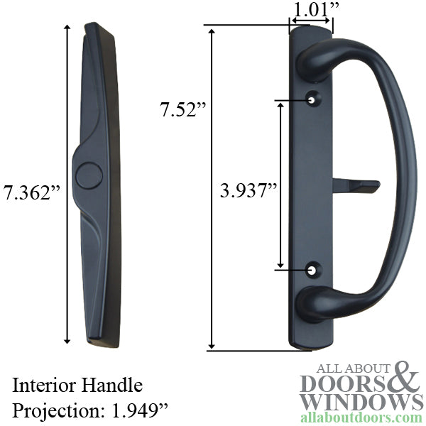 Sliding Patio Door Handle Euro Charlotte Design Glass Patio Door Handle Set - Sliding Patio Door Handle Euro Charlotte Design Glass Patio Door Handle Set