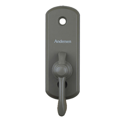 Andersen Frenchwood Gliding Doors - Thumb Latch - Albany - Inside Lock - Stone - Andersen Frenchwood Gliding Doors - Thumb Latch - Albany - Inside Lock - Stone