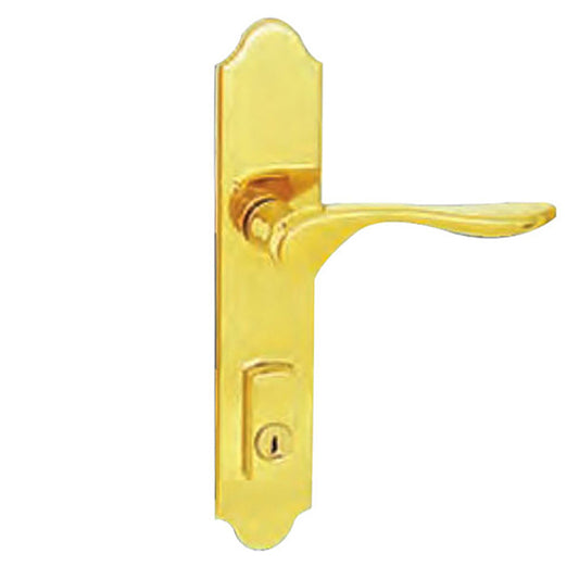 G-U Venice Handle & 45mm Plate, Active, Key & Thumbturn (Handle Above Cylinder)