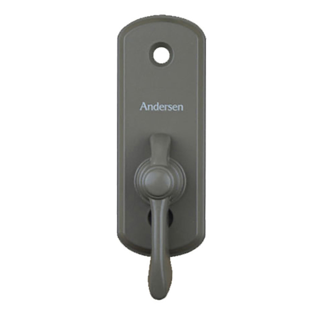 Andersen Frenchwood Gliding Doors - Thumb Latch - Albany - Inside Lock - Stone - Andersen Frenchwood Gliding Doors - Thumb Latch - Albany - Inside Lock - Stone