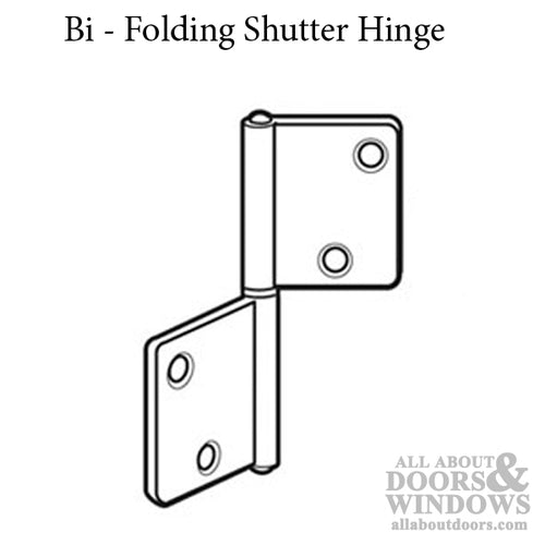 Bi Folding Shutter Hinge for Closet Door - Bi Folding Shutter Hinge for Closet Door