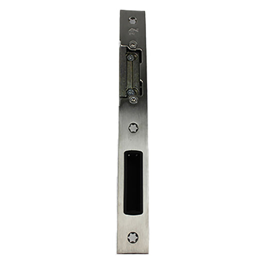 Hoppe Latch & Deadbolt Strike, Key Operated Lock, Right Hand - Stainless Steel