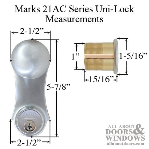 Marks Series 21 Entrance Door Handle Set Unilock Entrance Door Lockset Right Hand Reverse - Marks Series 21 Entrance Door Handle Set Unilock Entrance Door Lockset Right Hand Reverse