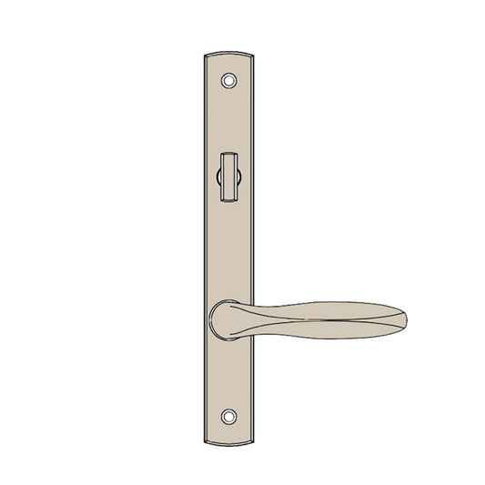 Truth Sentry Lock Handle Set, Classic, Painted over zinc, Beige