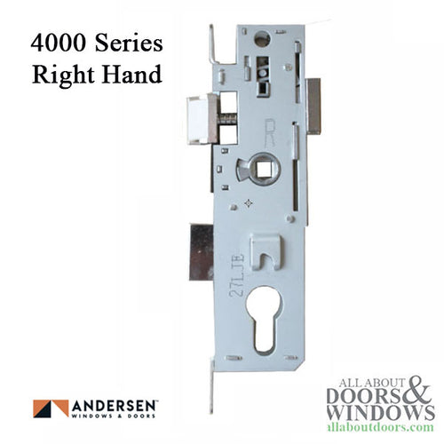 Andersen Storm Door Lock Case Lock Body Only Right Handed 4000 Series Lock - Andersen Storm Door Lock Case Lock Body Only Right Handed 4000 Series Lock