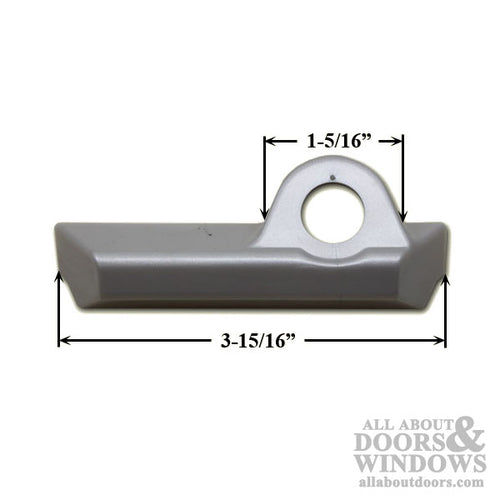 Pella Window Operator Cover Right Hand Round Top Window Operator Cover - Pella Window Operator Cover Right Hand Round Top Window Operator Cover