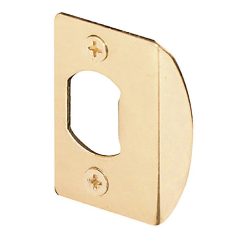 Latch strike - Standard - 1-5/8 Inch HC - Brass (Each) - Latch strike - Standard - 1-5/8 Inch HC - Brass (Each)