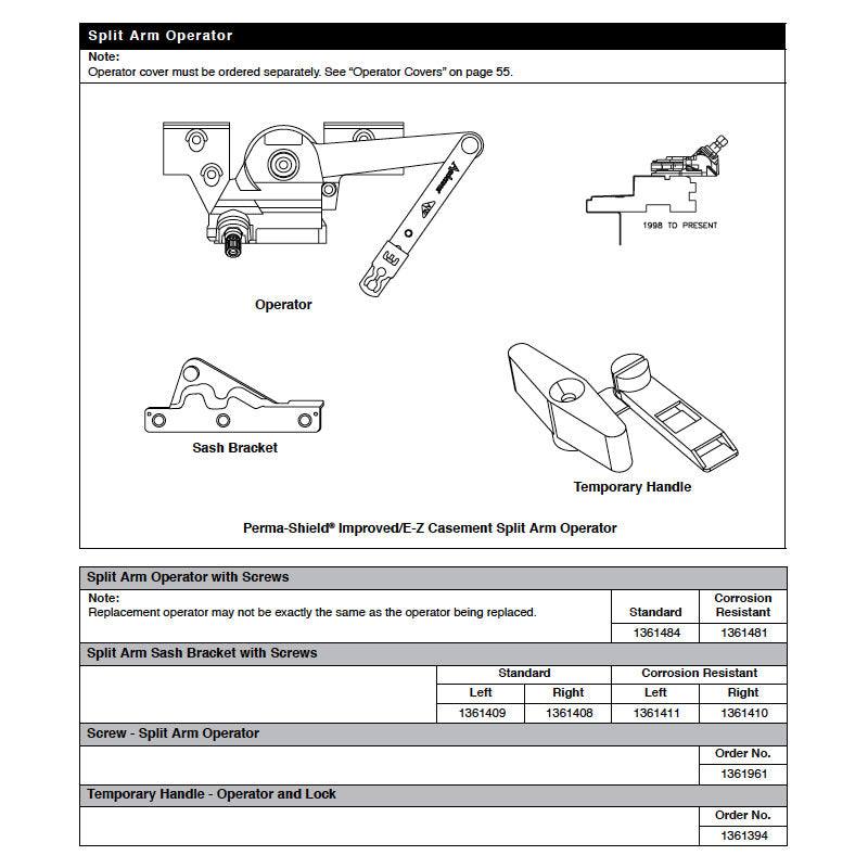 Andersen Window Temporary Crank Handle For Enhanced Casement Window  Plastic Crank Handle - Andersen Window Temporary Crank Handle For Enhanced Casement Window  Plastic Crank Handle