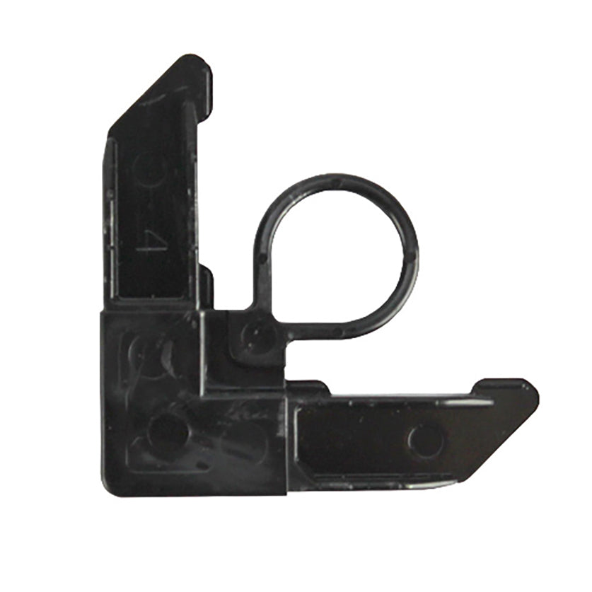 Window Screen Corner Key with Pull Tab, Plastic - Black - Window Screen Corner Key with Pull Tab, Plastic - Black