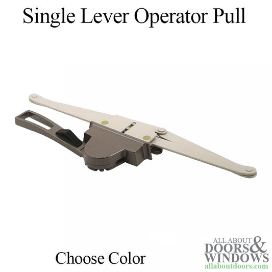 Truth Operator, Single Pull Lever,13-1/8 inch - longer F plate