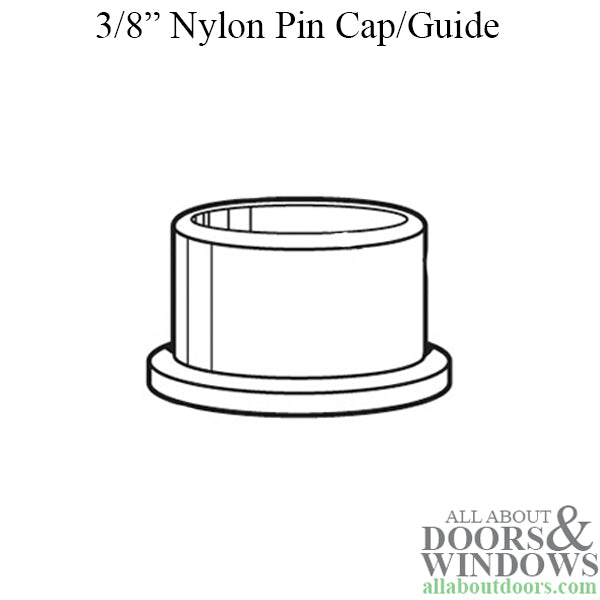 Pin Cap / Guide, 3/8 I.D., Nylon Replacement - Each - Pin Cap / Guide, 3/8 I.D., Nylon Replacement - Each