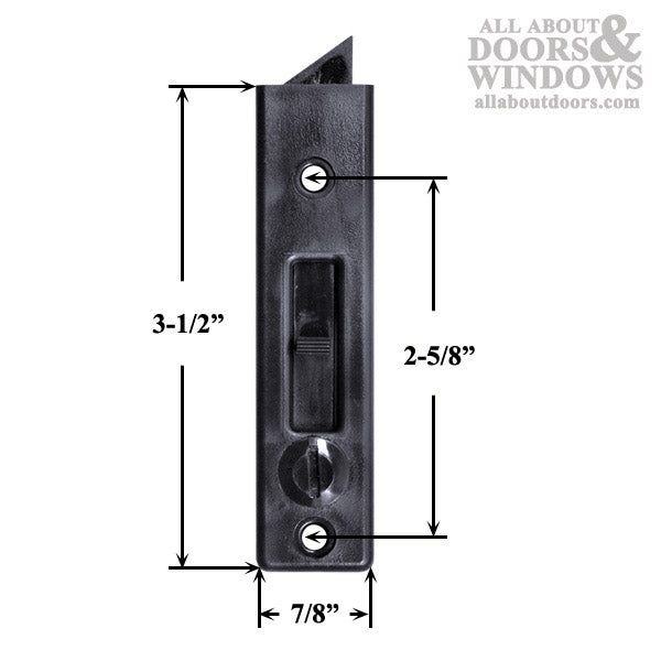 Reynolds Finger latch - Black - Reynolds Finger latch - Black