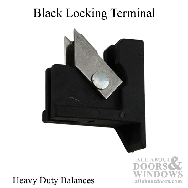 End Bracket Attachment #2 Locking Terminal for Channel Balance (Blue or Black) - End Bracket Attachment #2 Locking Terminal for Channel Balance (Blue or Black)