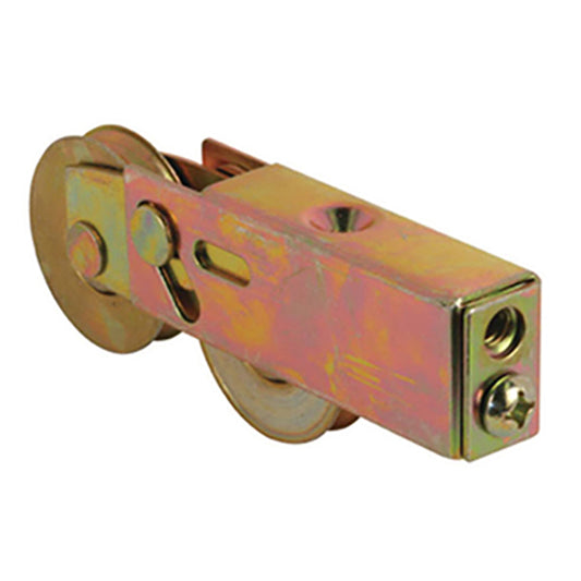 Sliding Patio Door Roller 1.5 Inch Steel Wheel Plain Back Tandem Door Roller
