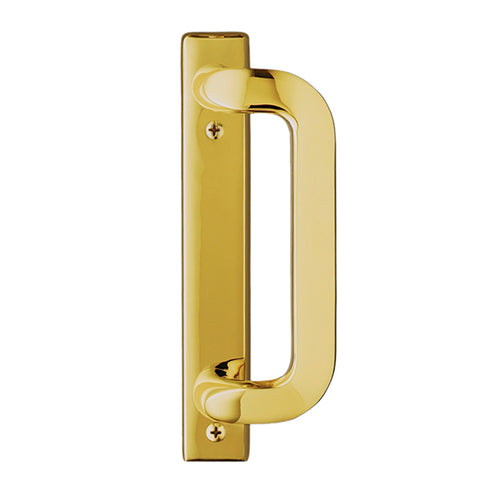 Andersen French-Wood Gliding Door Handle Anvers Bright Brass - Andersen French-Wood Gliding Door Handle Anvers Bright Brass