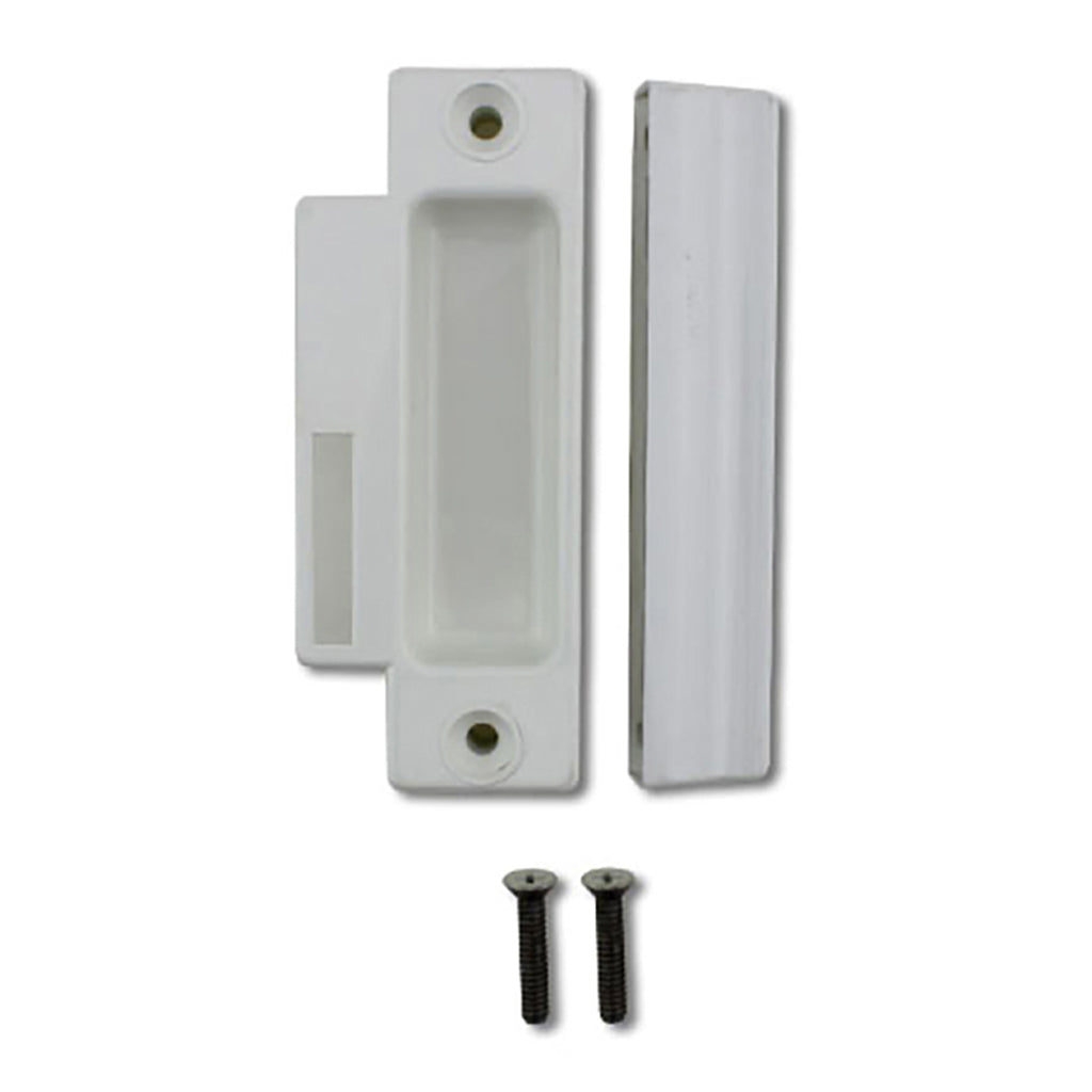 Andersen Window - PSI Gliding Door - 2 Panel Screen Door Handle - Interior \ Exterior Set - White - Andersen Window - PSI Gliding Door - 2 Panel Screen Door Handle - Interior \ Exterior Set - White