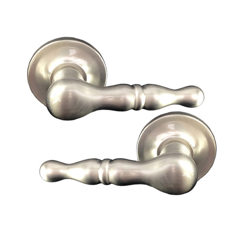 Kwikset Fremont US15 732 FL Dummy Lever Pair, Satin Nickel - Kwikset Fremont US15 732 FL Dummy Lever Pair, Satin Nickel