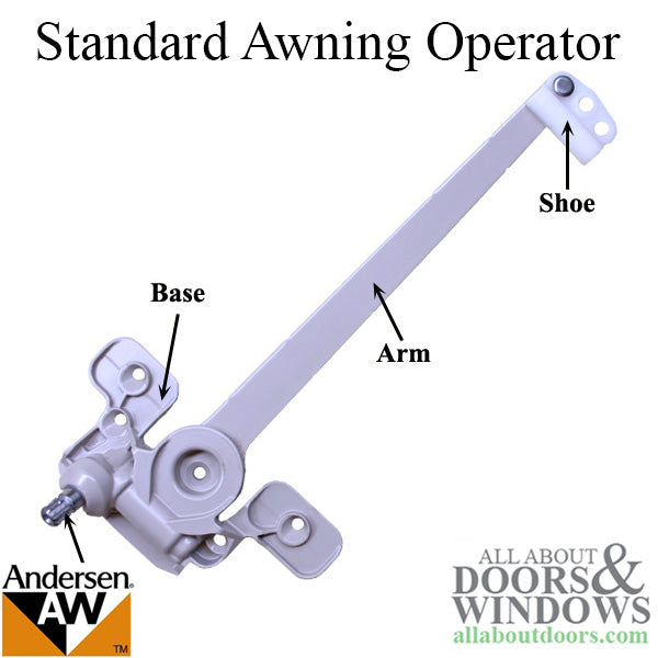 Andersen Awning Operator Standard Non-Handed Awning Operator for E-Z Awning Windows - Andersen Awning Operator Standard Non-Handed Awning Operator for E-Z Awning Windows