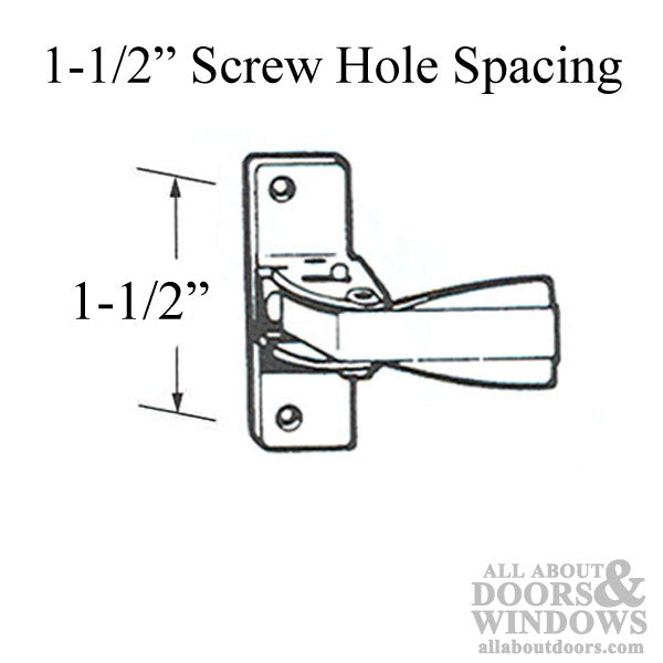 Storm Door Inside Handle Only 1.5 Inch Hole Center - Storm Door Inside Handle Only 1.5 Inch Hole Center