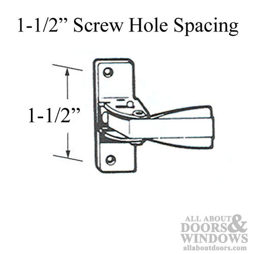 Storm Door Inside Handle Only 1.5 Inch Hole Center - Storm Door Inside Handle Only 1.5 Inch Hole Center