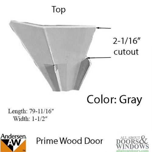 Interlock Weatherstrip, 2 Panel, Stat or Oper Pane - Interlock Weatherstrip, 2 Panel, Stat or Oper Pane