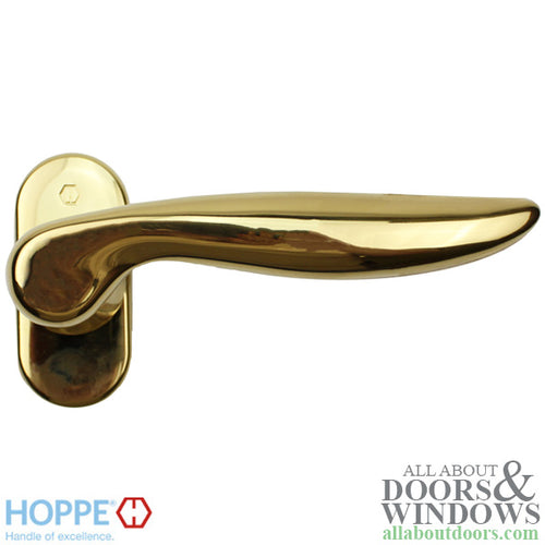 Toronto Handle for Tilt & Turn Windows - Solid Brass - Resista Polished Brass, Right Hand - Toronto Handle for Tilt & Turn Windows - Solid Brass - Resista Polished Brass, Right Hand