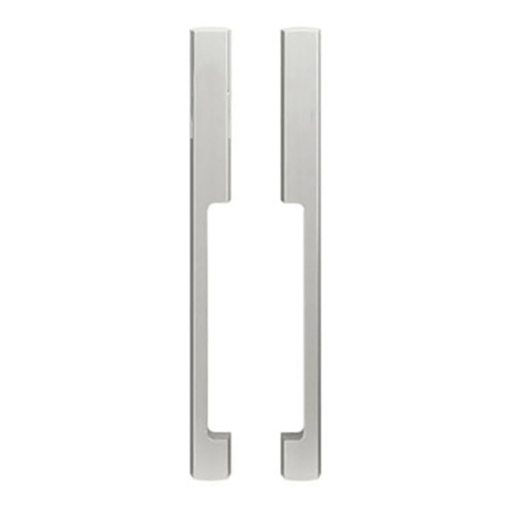 HOPPE Dallas Series Sliding Door Handle Set for HLS9000 Multipoint Locking System Dummy Left Hand Alpine Frost - HOPPE Dallas Series Sliding Door Handle Set for HLS9000 Multipoint Locking System Dummy Left Hand Alpine Frost