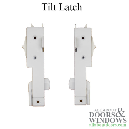 Tilt Latch Sash Lock Combo Unit, Double-Hung Vinyl Windows