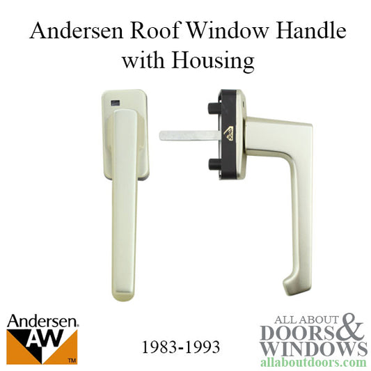 Roof Window Handle with Housing 1983-93