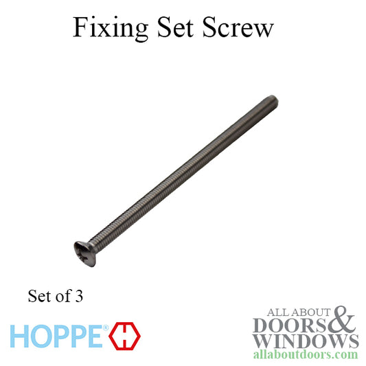 Hoppe Mounting Screw, M5x90mm - Satin Nickel Finish