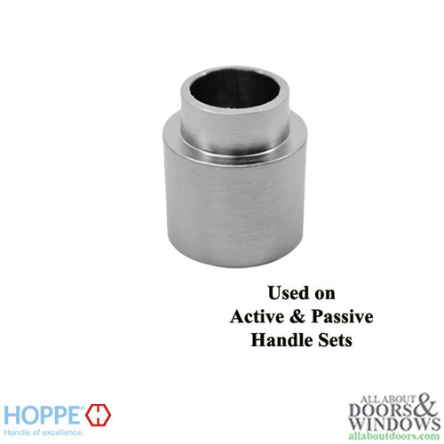 HOPPE Handle Extension for Active or Inactive Trim 20mm Length - HOPPE Handle Extension for Active or Inactive Trim 20mm Length