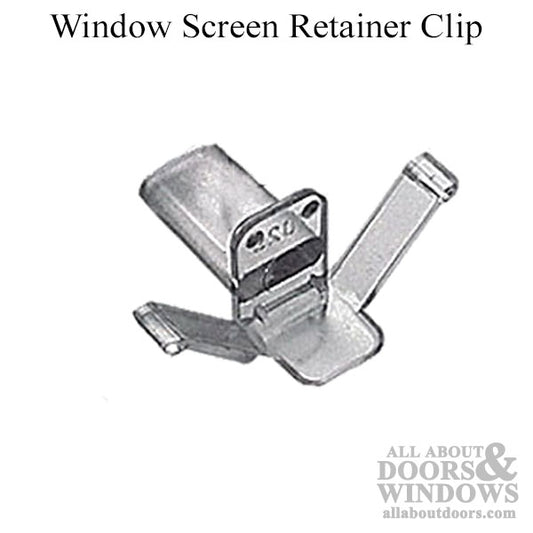 Window Screen Retainer Clip